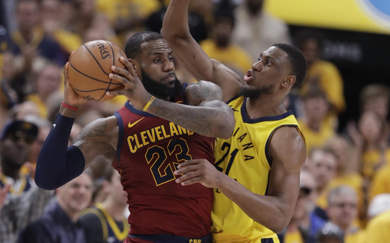 LeBron James ja Thaddeus Young