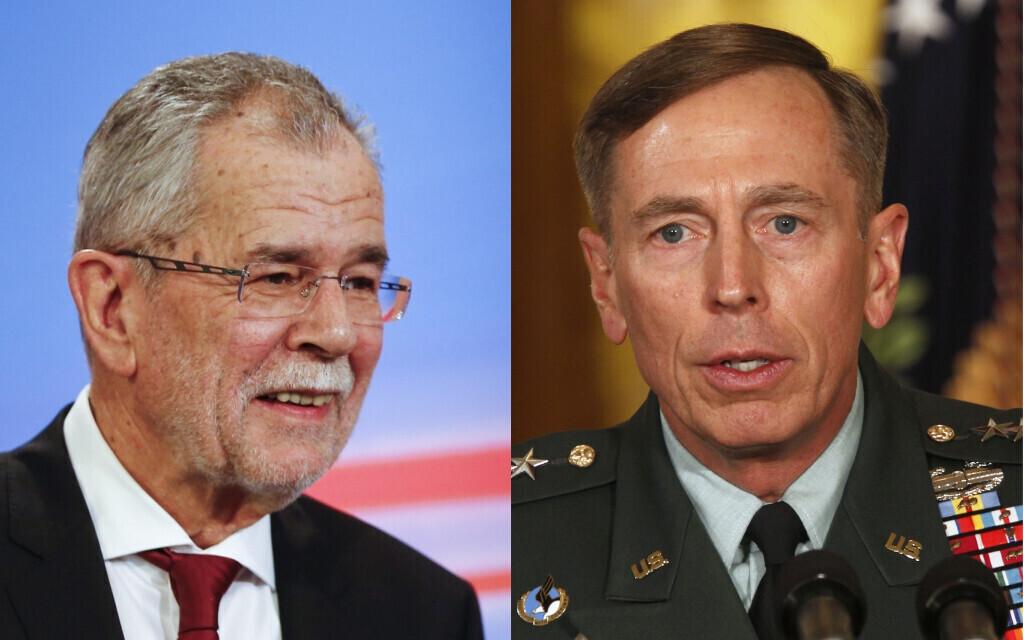 Alexander Van der Bellen ja David H. Petraeus