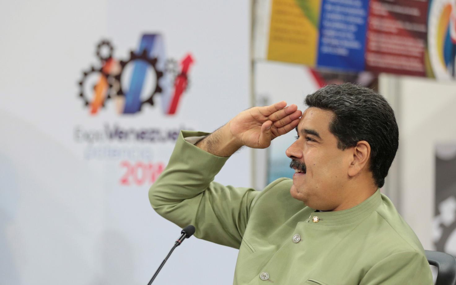 Venezuela president Nicolas Maduro.