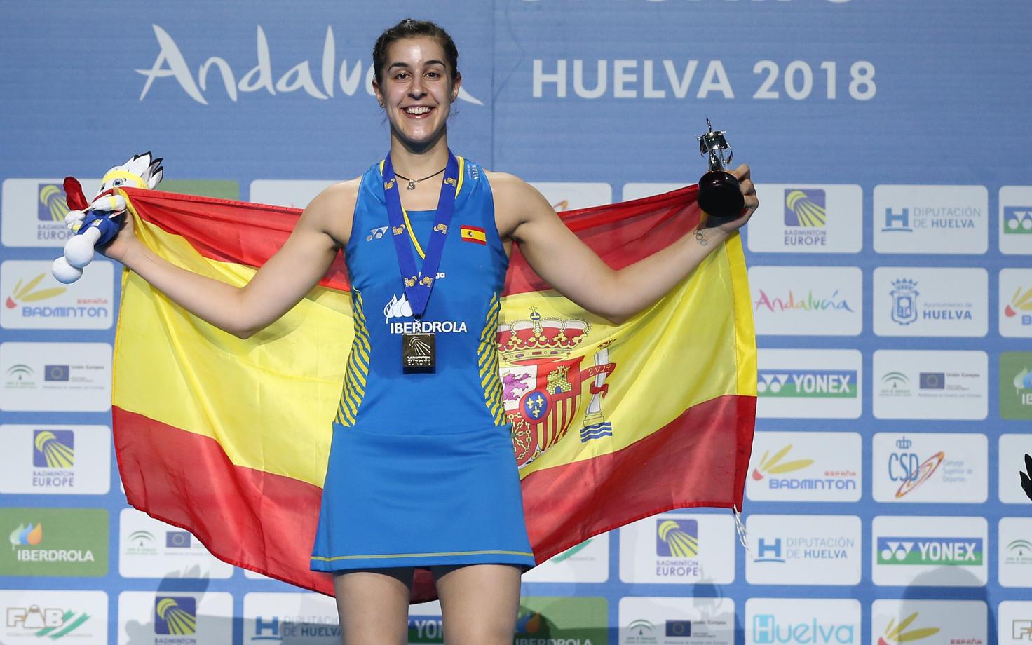 Euroopa meister Carolina Marin