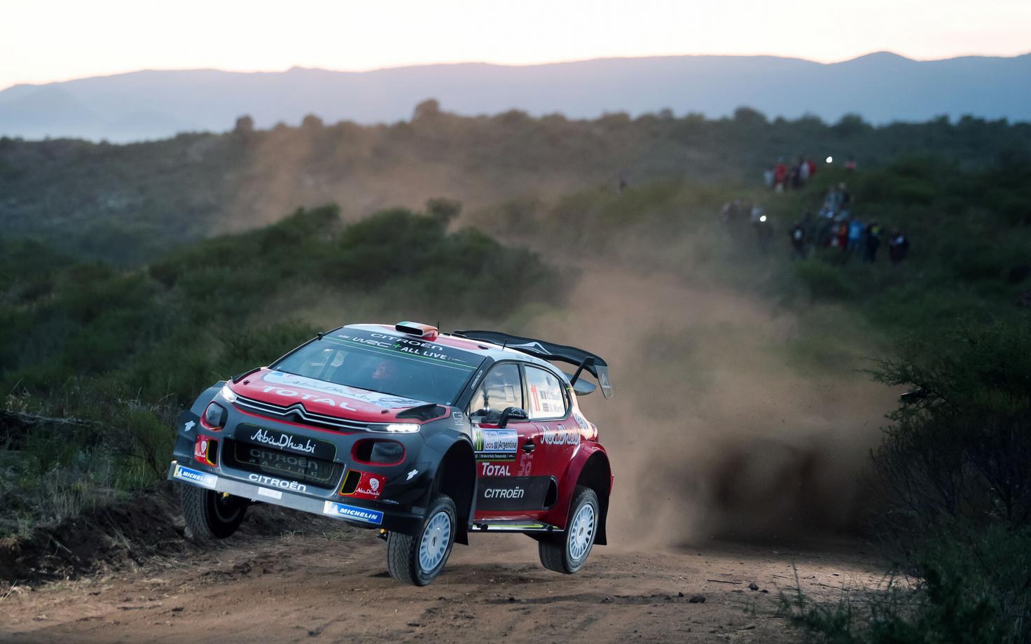 Craig Breen ja Scott Martin Argentina rallil.