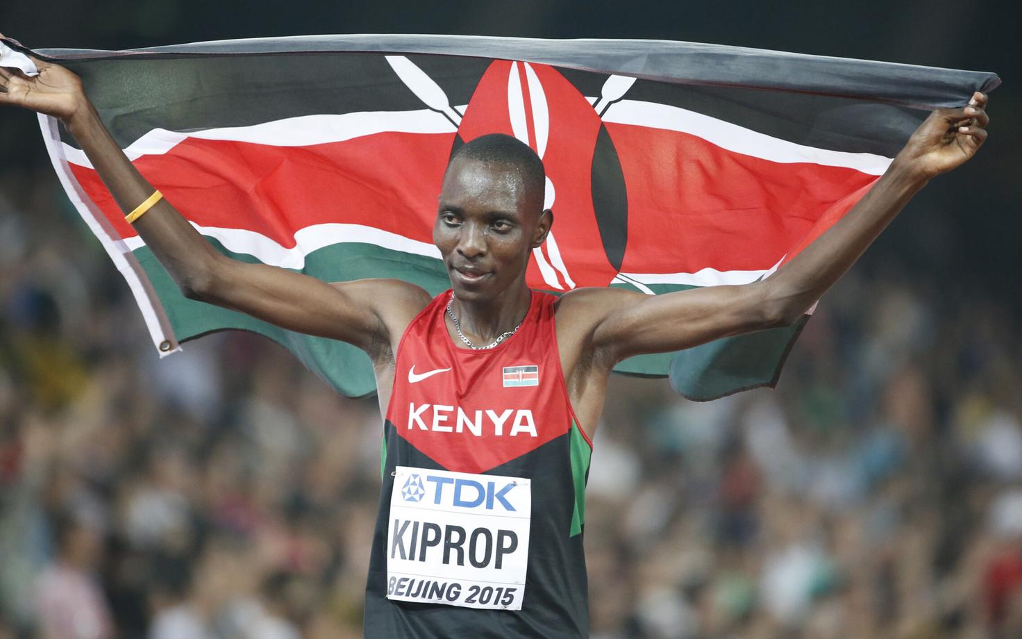 Asbel Kiprop Pekingi MM-il.