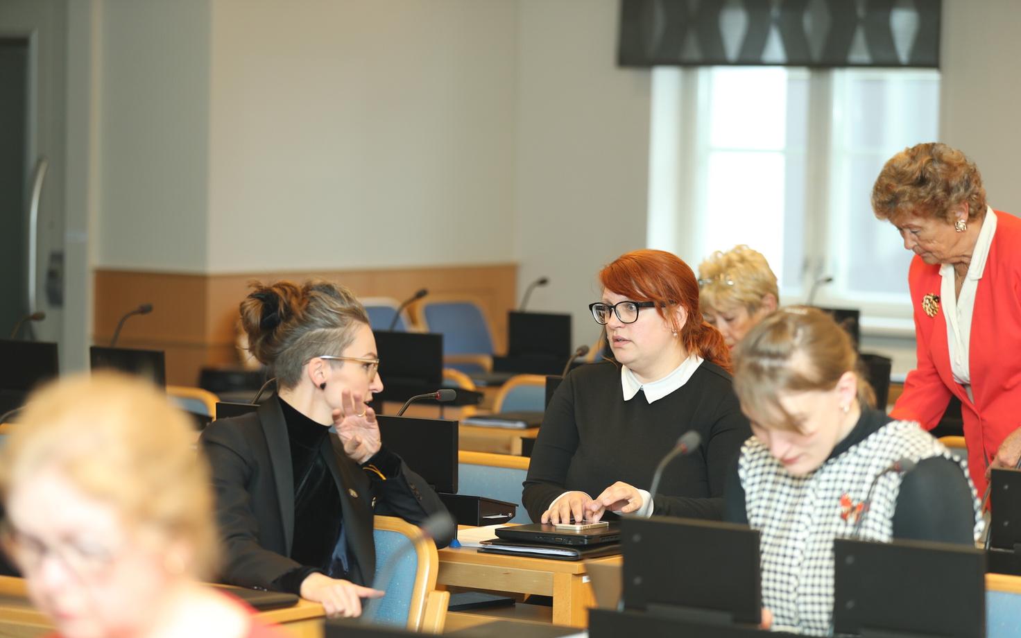 Tallinna volikogu istung tänavu mais.