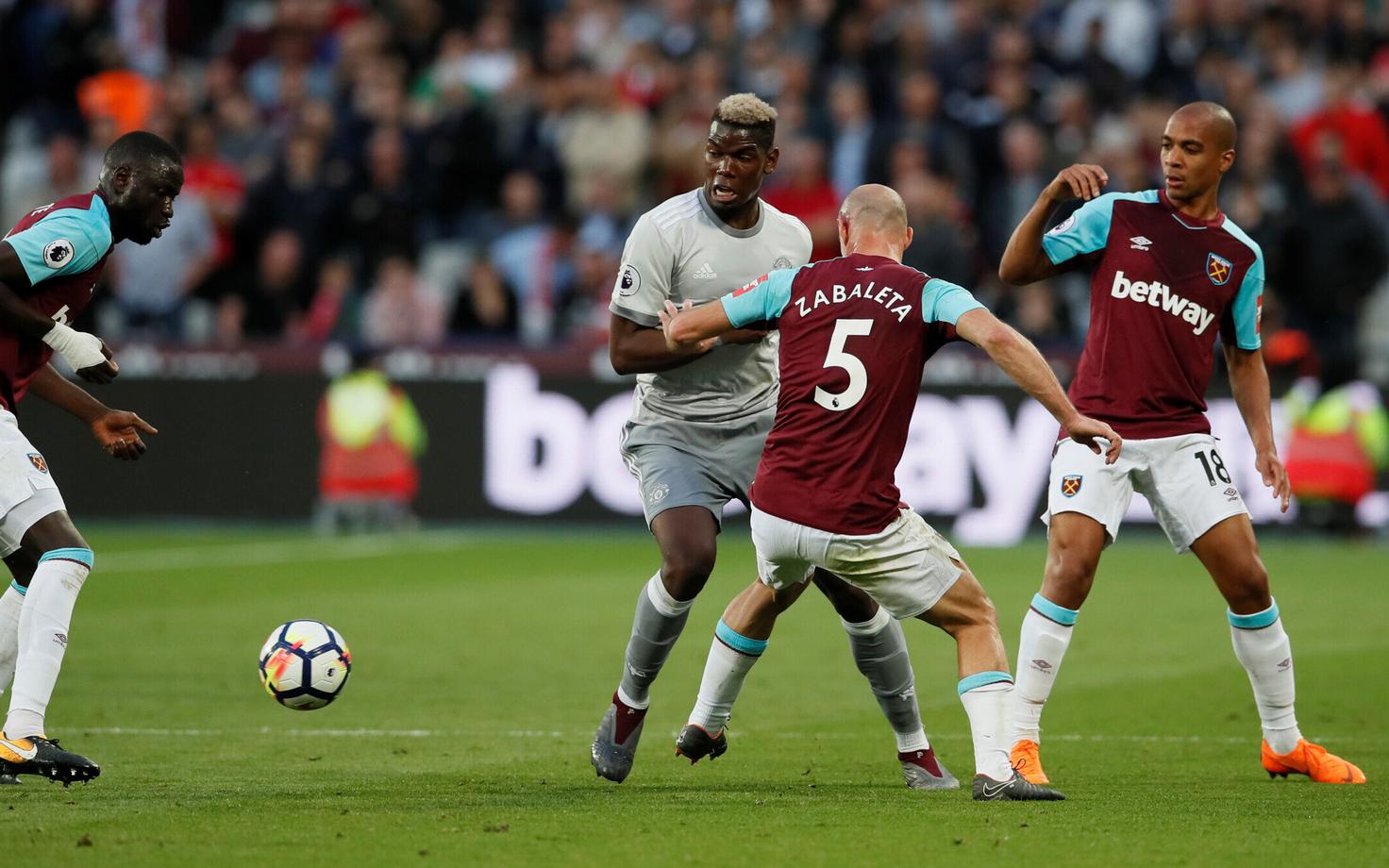 West Ham ja Manchester United mängisid väravateta viiki.