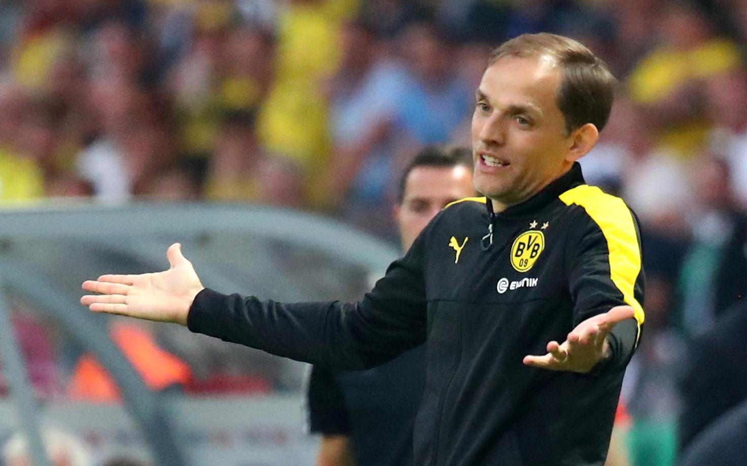 Thomas Tuchel Dortmundi juhendajana.