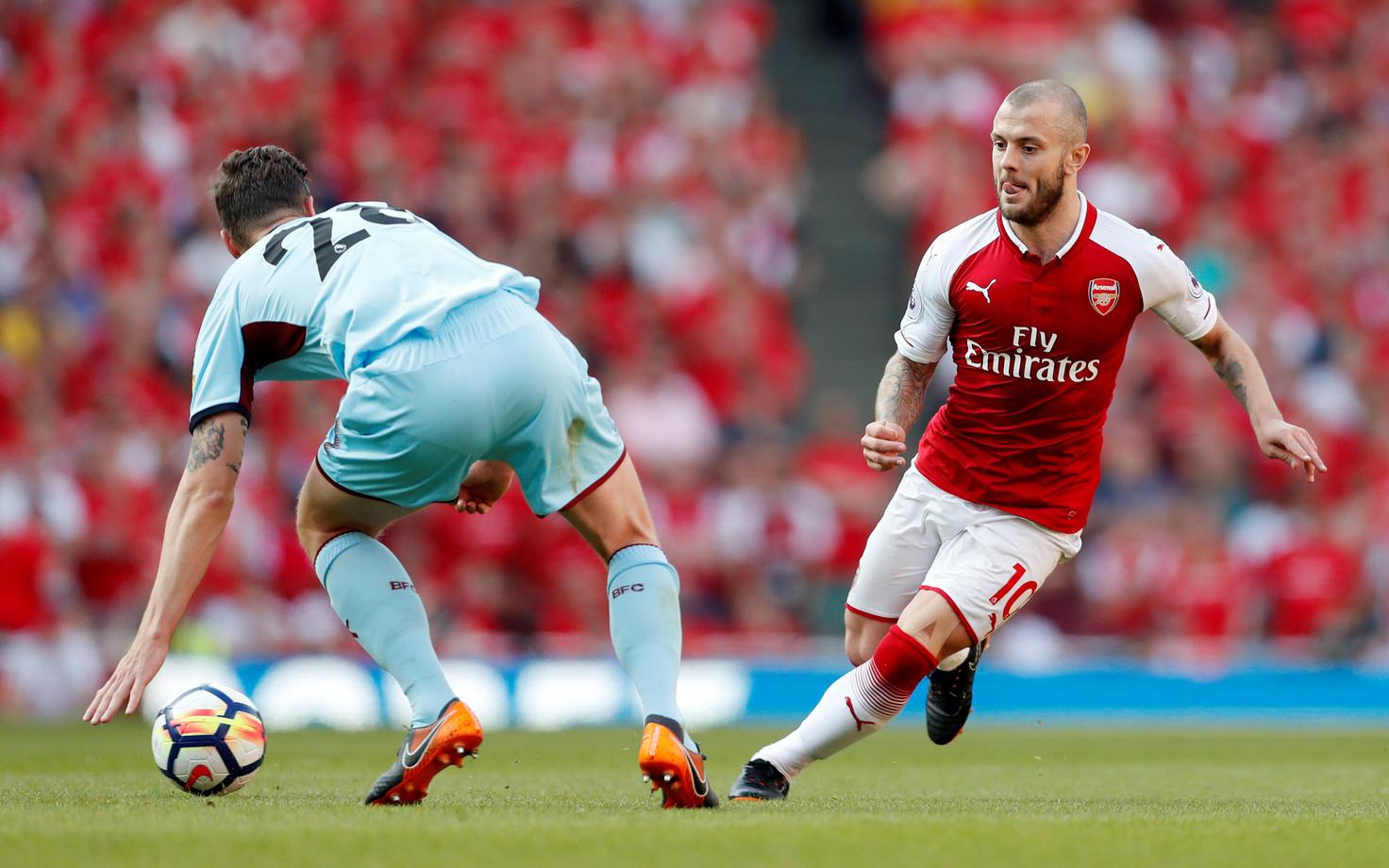Jack Wilshere (paremal)