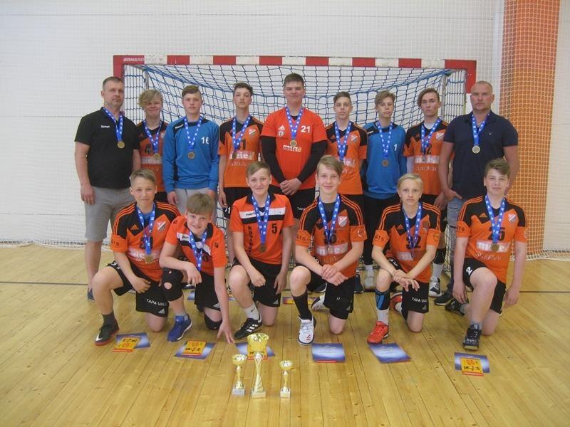 Spordiklubi Tapa noormehed võidumedalitega