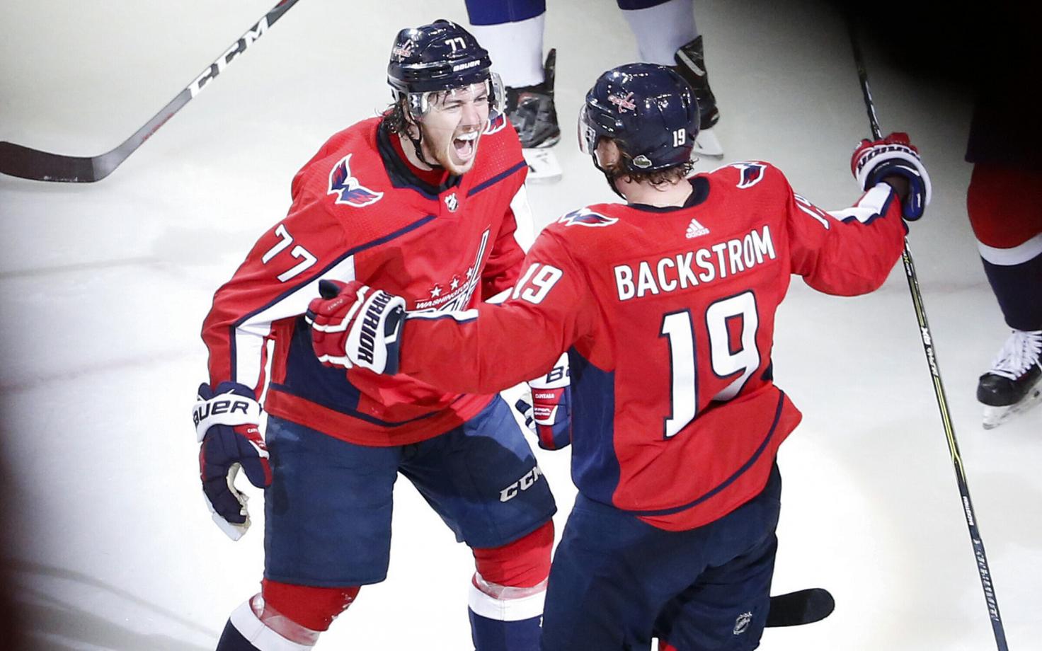 T.J. Oshie ja Nicklas Bäckström