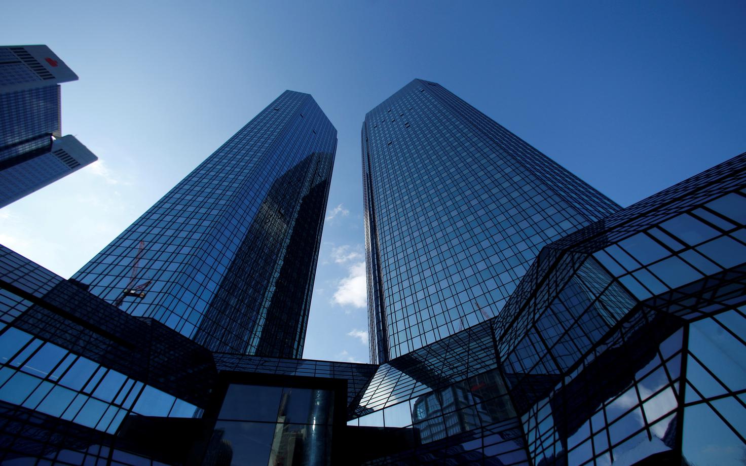 Deutsche Banki peakontor Frankfurdis.