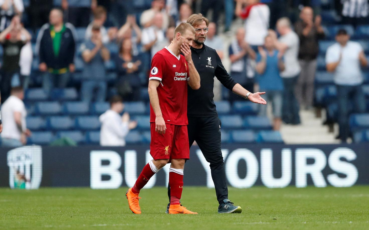 Ragnar Klavan ja Jürgen Klopp