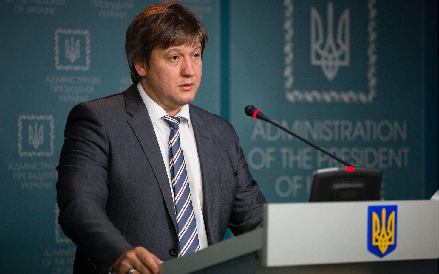 Ukraina rahandusminister Oleksandr Daniljuk.