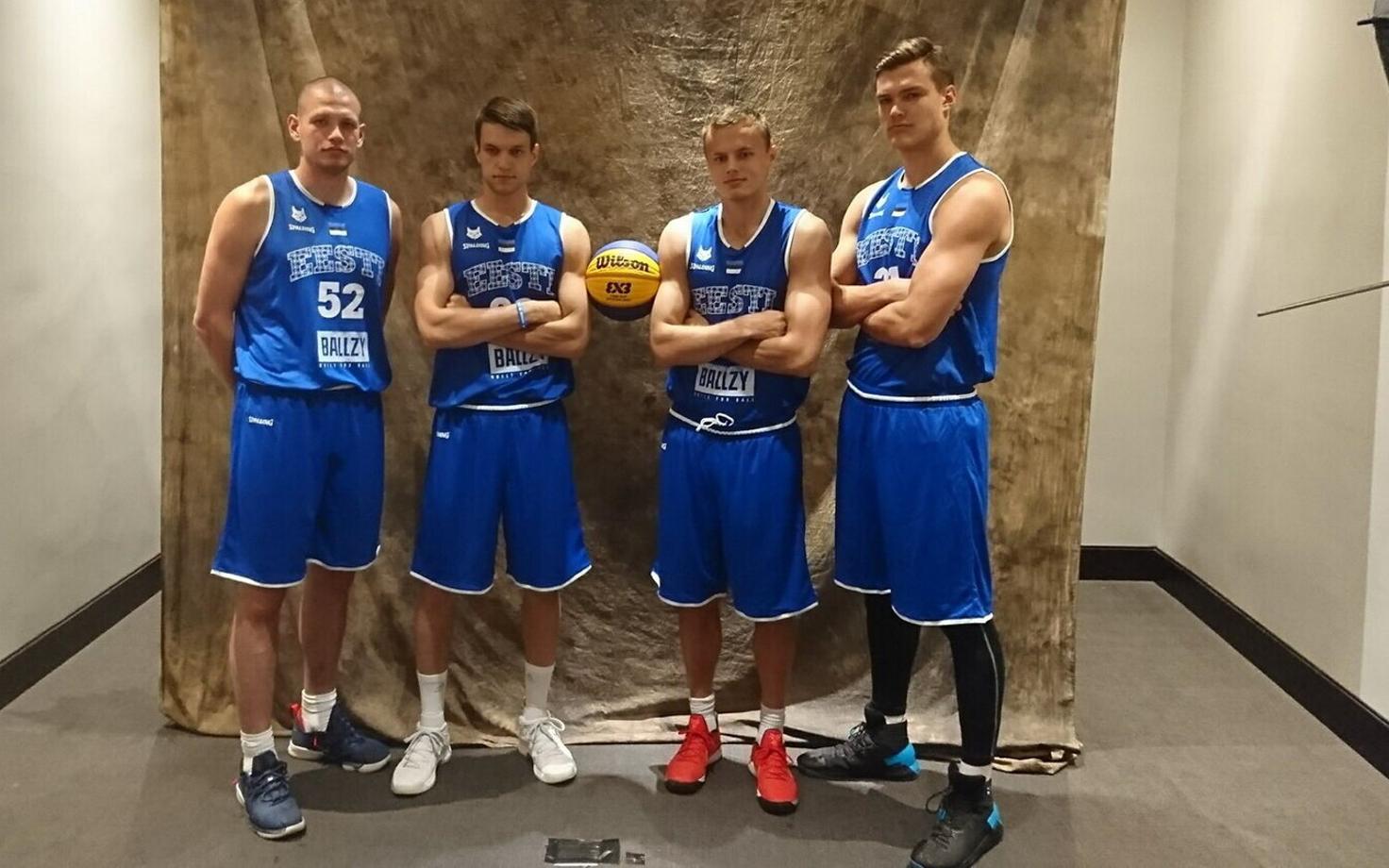 Eesti 3x3 korvpallikoondis.