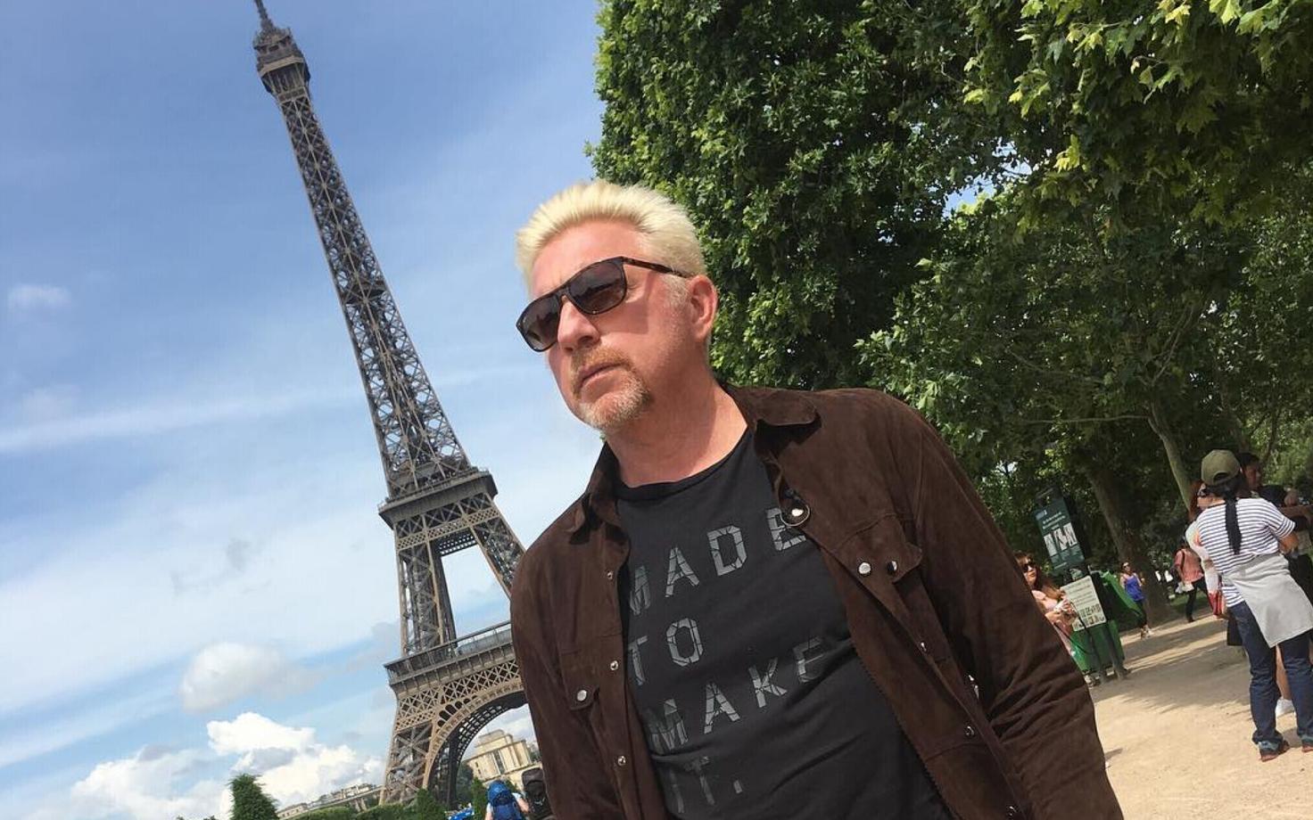 Boris Becker Pariisis.