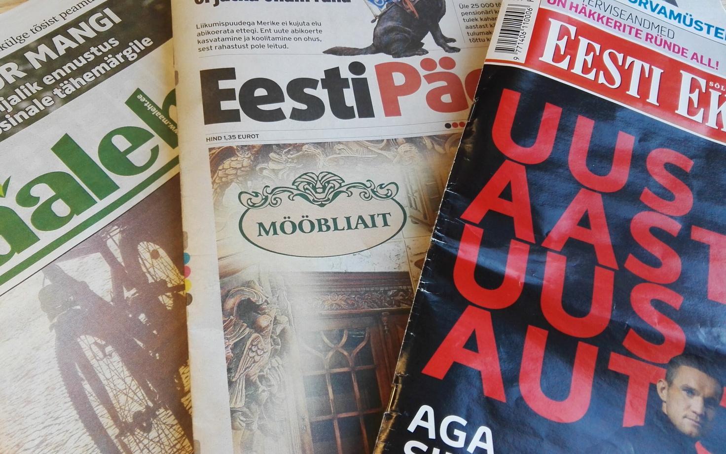Ekspress Grupi ajalehed.