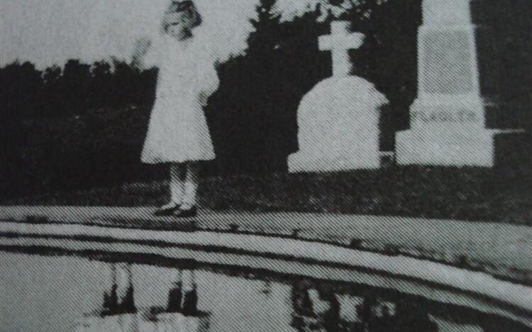 Ransom Riggsi 2011. aastal ilmunud teoses „Miss Peregrine’i kodu ebaharilikele lastele“ näidatakse lugejale muu hulgas fotot kahe peegeldusega tüdrukust surnuaias.