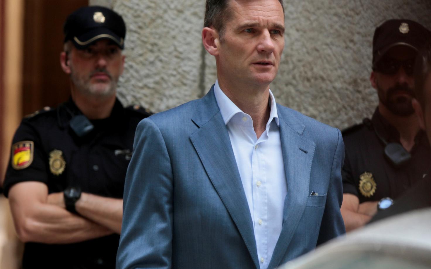Hispaania kuninga Felipe VI õemees Iñaki Urdangarin.