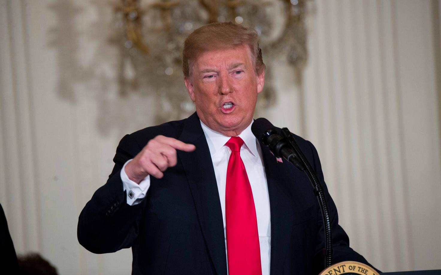 USA president Donald Trump.