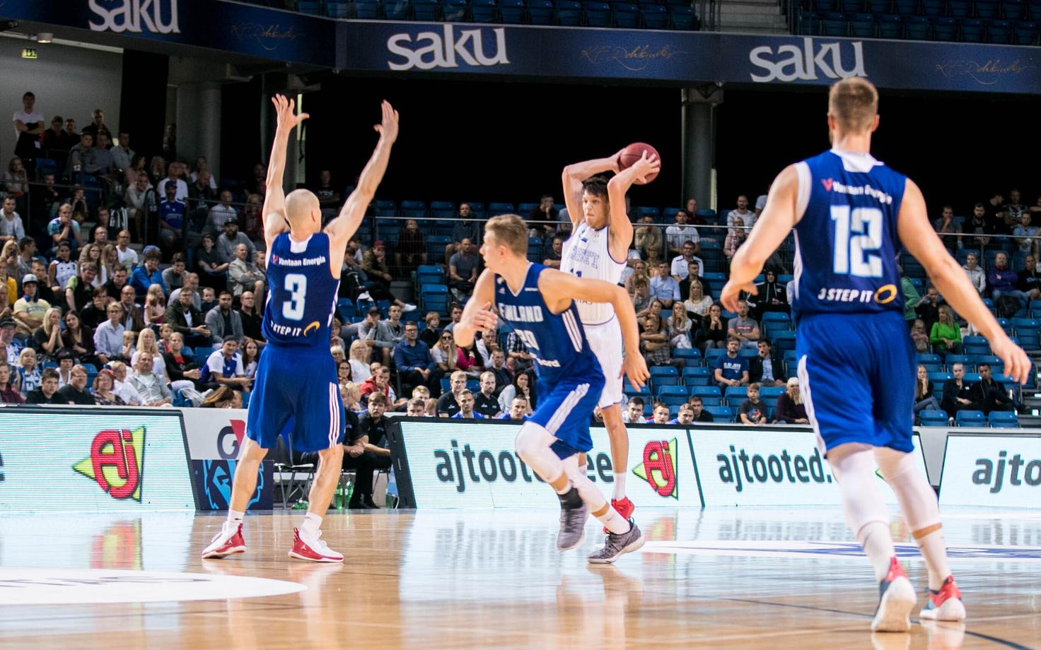 Korvpalli maavõistlus: Eesti - Soome