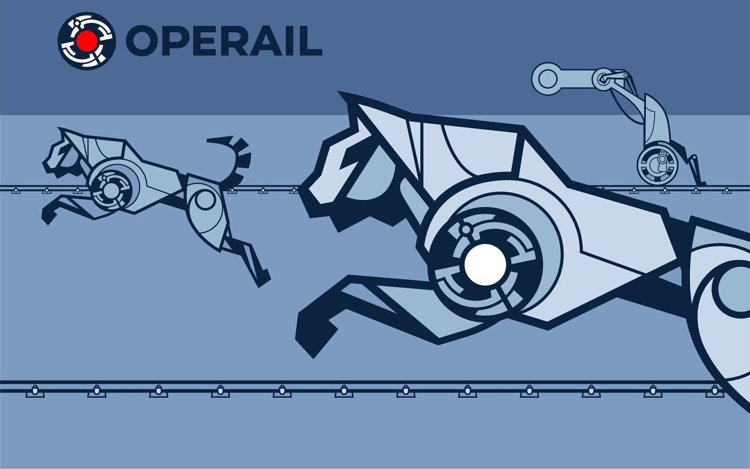 Operaili vaade uuest logost ja identiteedist.