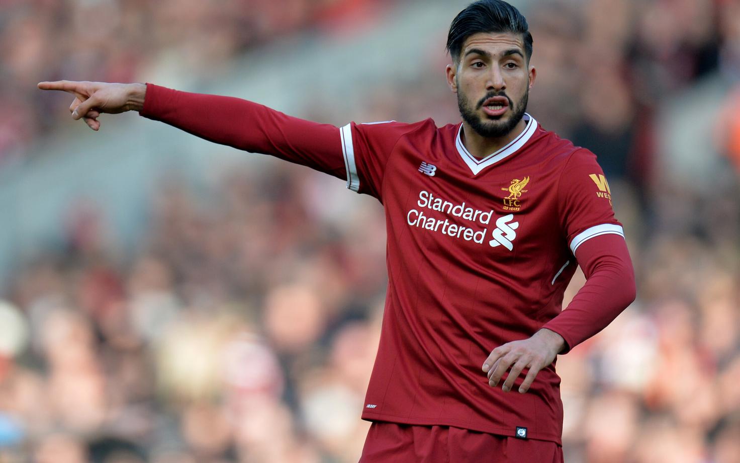 Emre Can Liverpooli särgis.