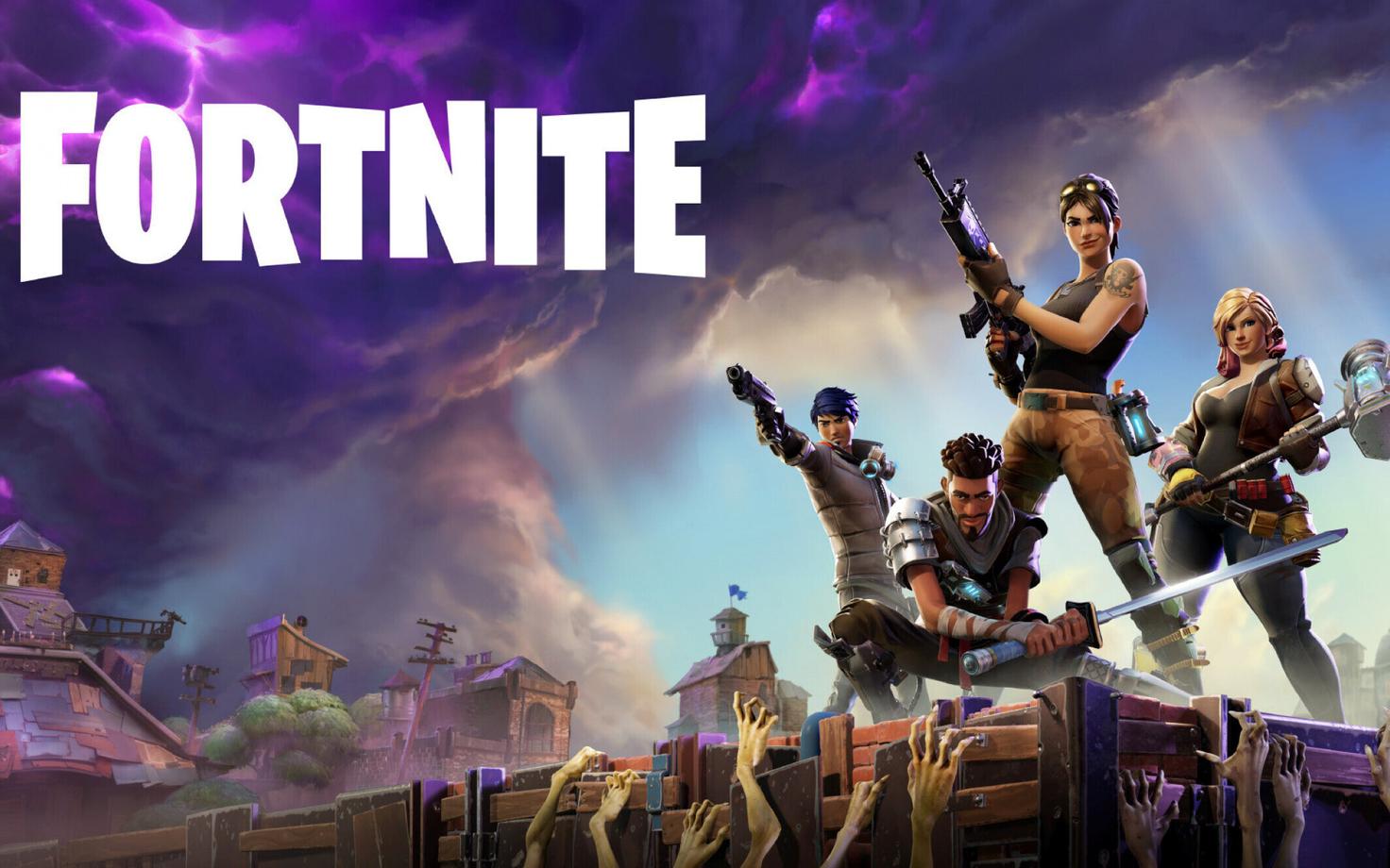 Videomäng Fortnite.