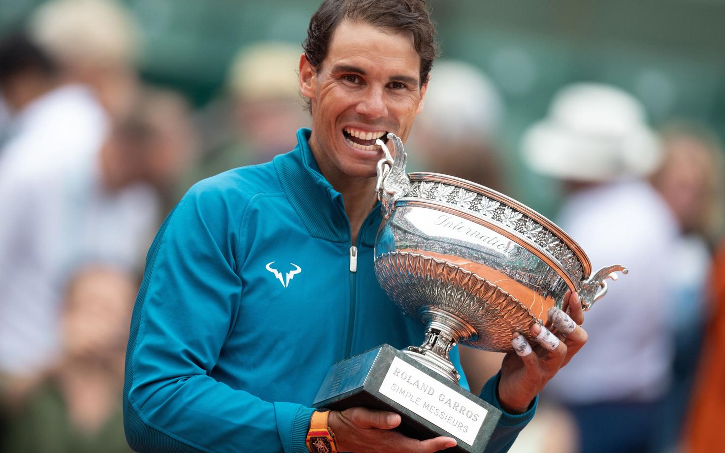 Rafael Nadal Prantsusmaa lahtistel.