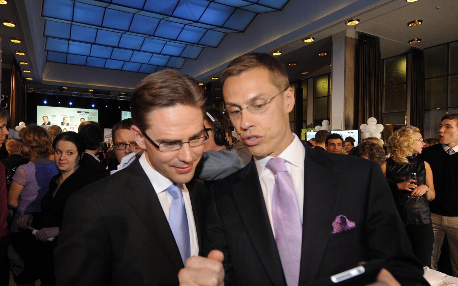 Katainen ja Stubb 2011. aastal.
