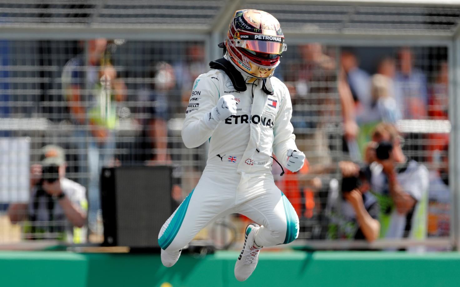 Lewis Hamilton.