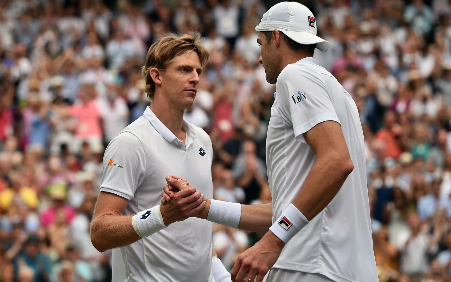 Kevin Anderson ja John Isner maratonmatši järel