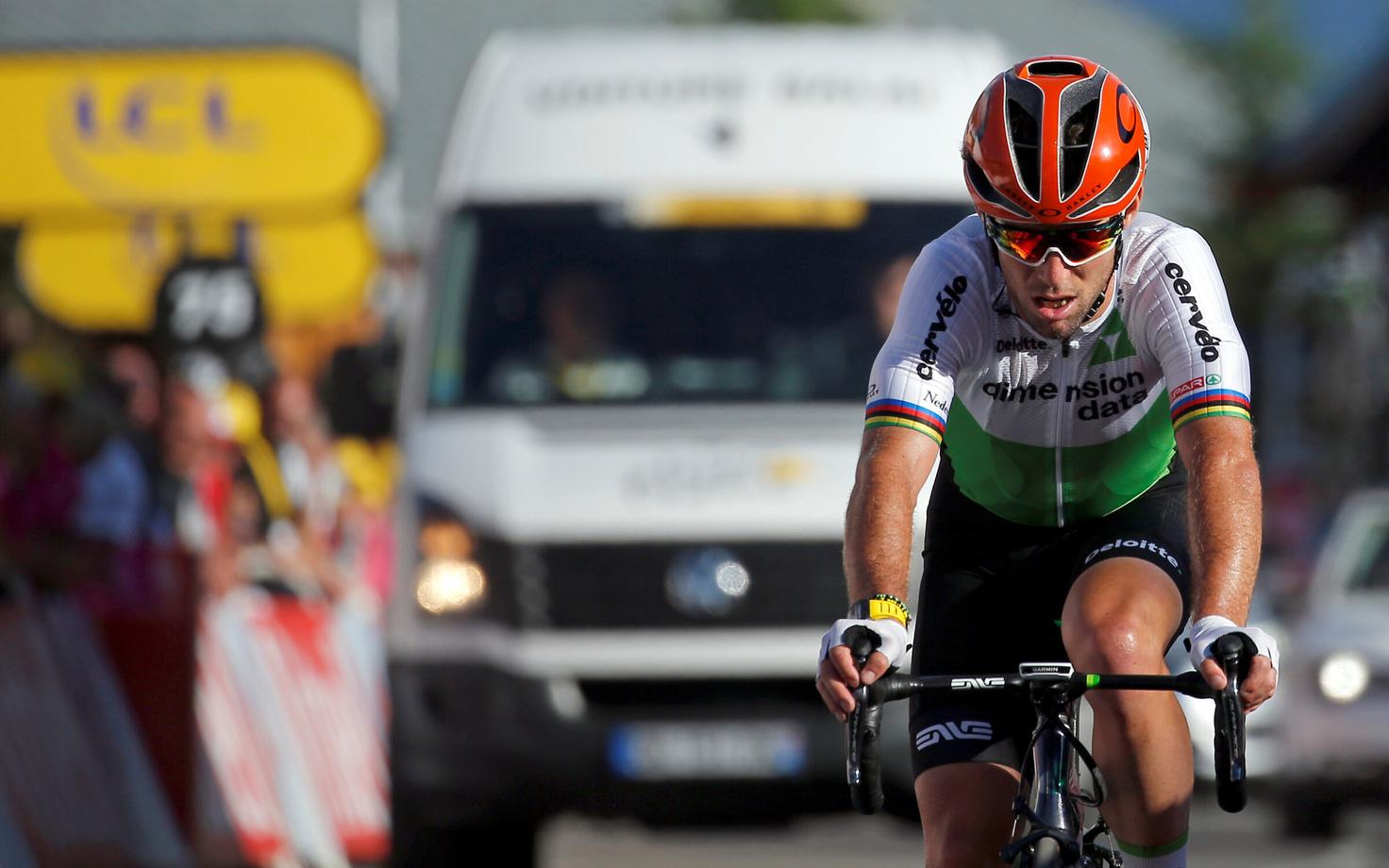 Mark Cavendish 11. etapi finišis