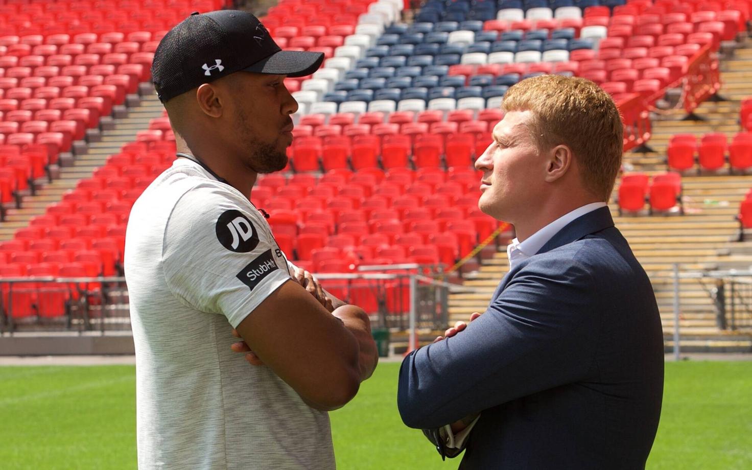 Anthony Joshua ja Aleksandr Povetkin