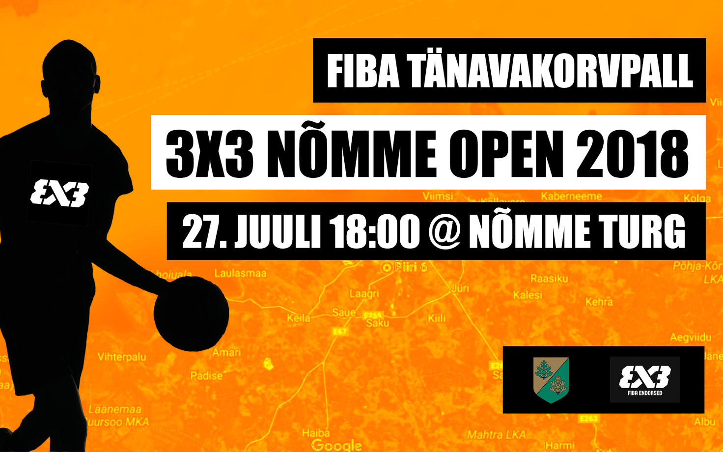 3x3 tänavakorvpalli etapp Nõmmel