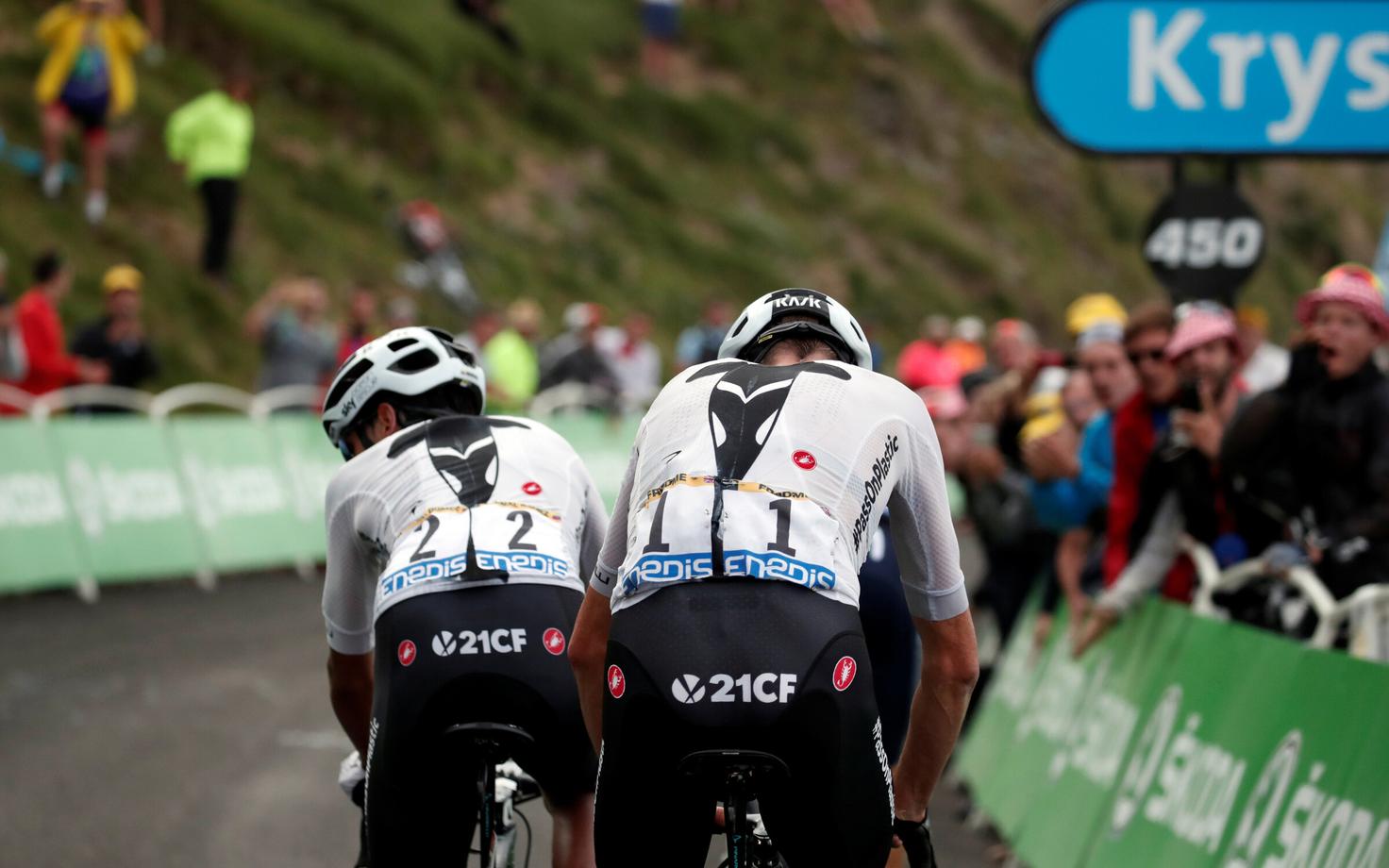 Egan Arley Bernal ja Chris Froome
