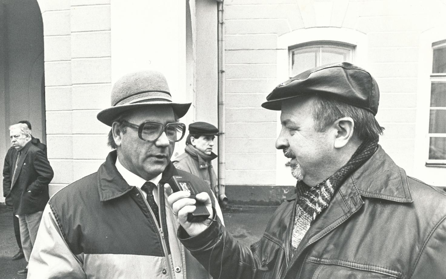 Endel Paap ja Lembit Annus aastal 1993.