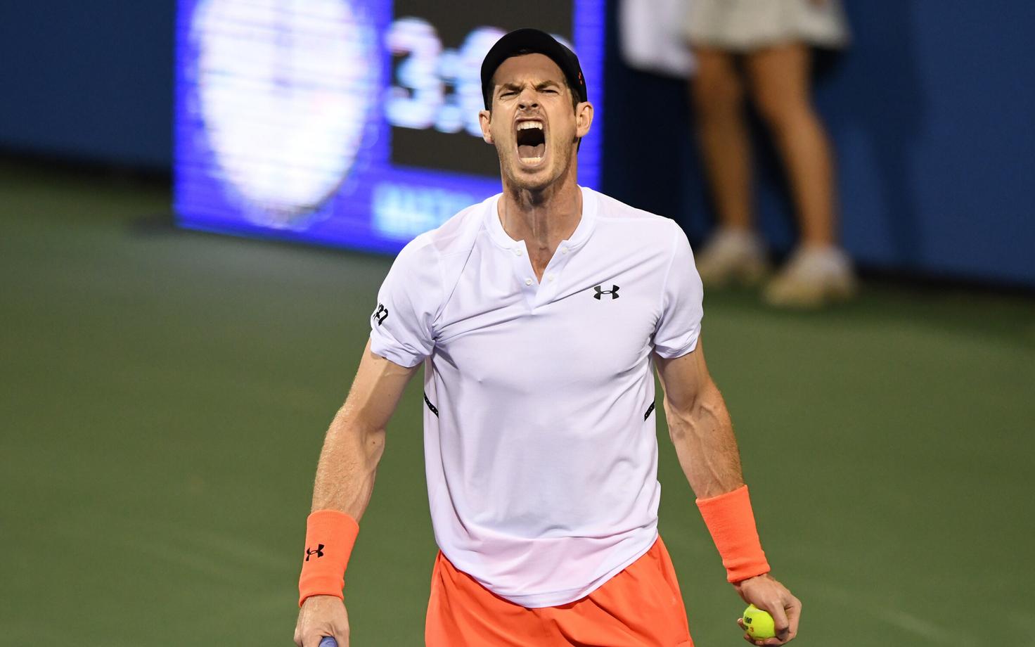 Andy Murray Washingtoni turniiril.