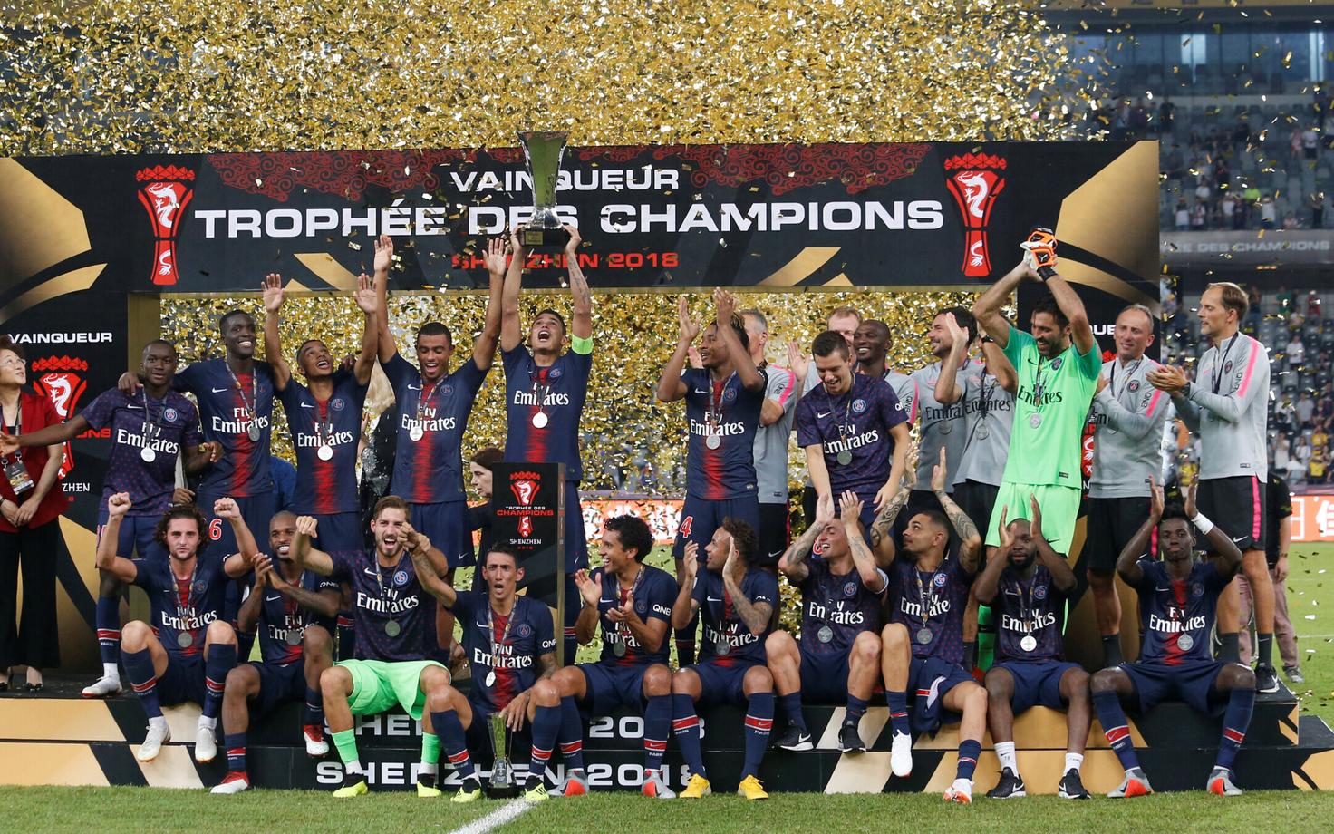PSG võitis kaheksandat korda Prantsusmaa superkarika.