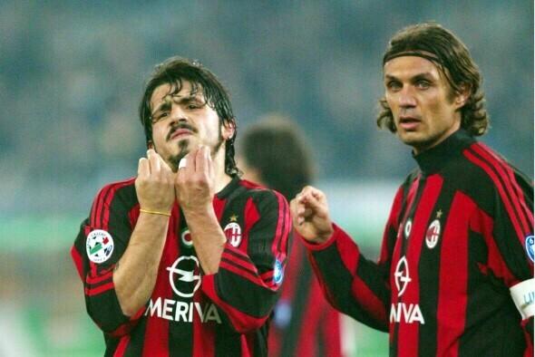 Gennaro Gattuso ja Paolo Maldini