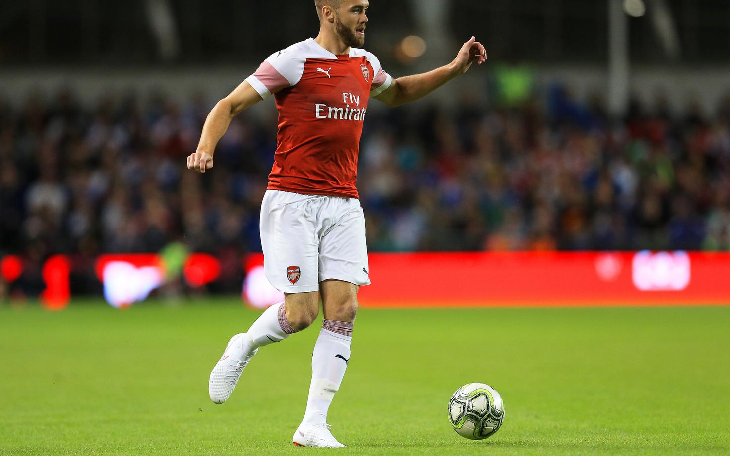 Calum Chambers Arsenali särgis.