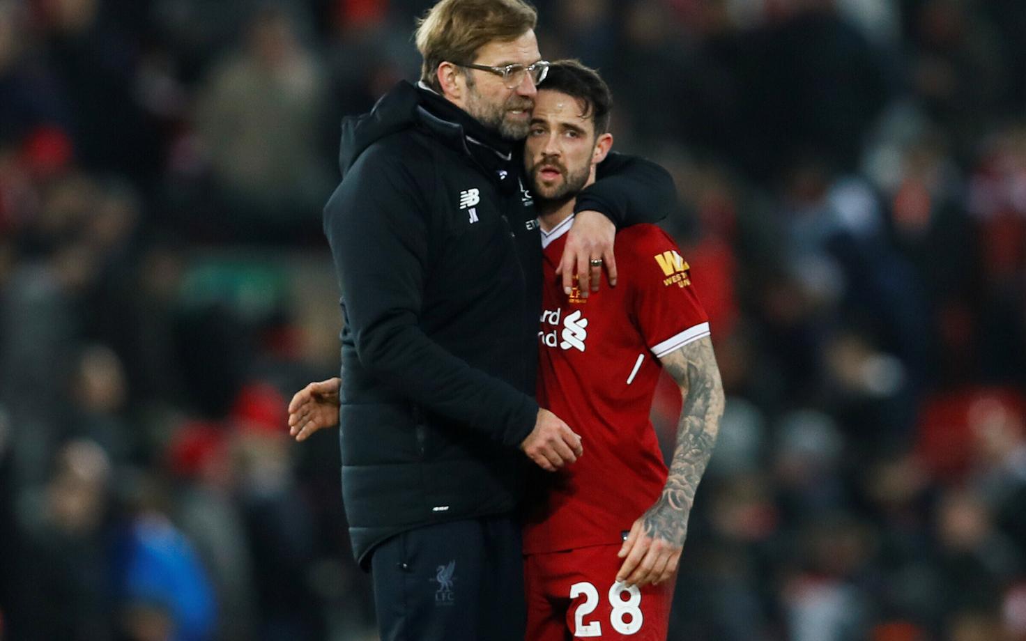 Jürgen Klopp ja Danny Ings