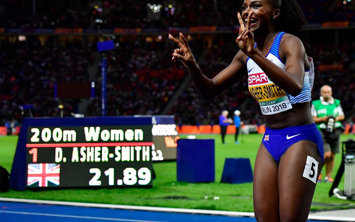 Dina Asher-Smith.
