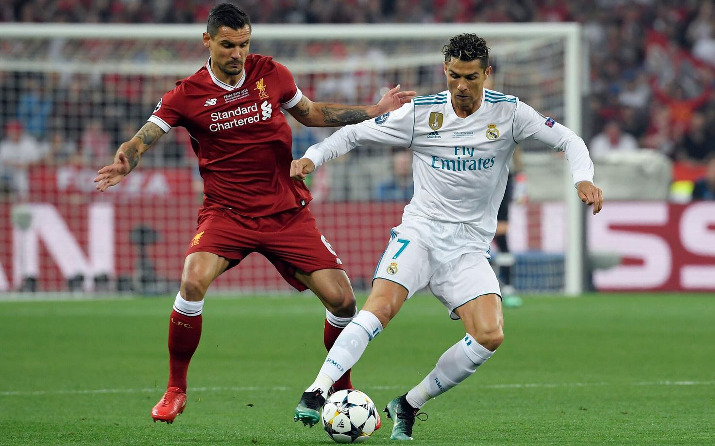 Dejan Lovren ja Cristiano Ronaldo Meistrite liiga finaalis.