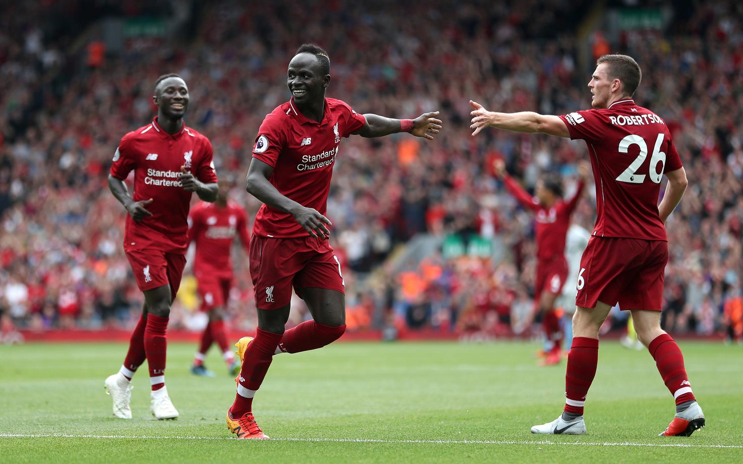 Sadio Mane lõi Liverpooli liigahooaja avamängus kaks väravat