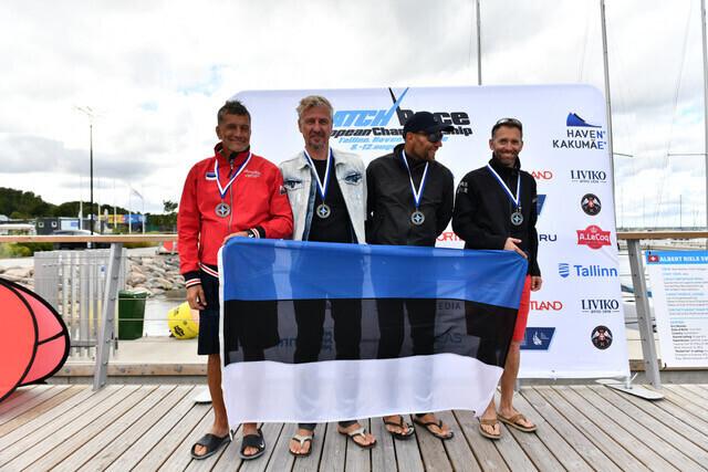 Matšpurjetamise EM-il hõbeda võitnud Eesti paatkond