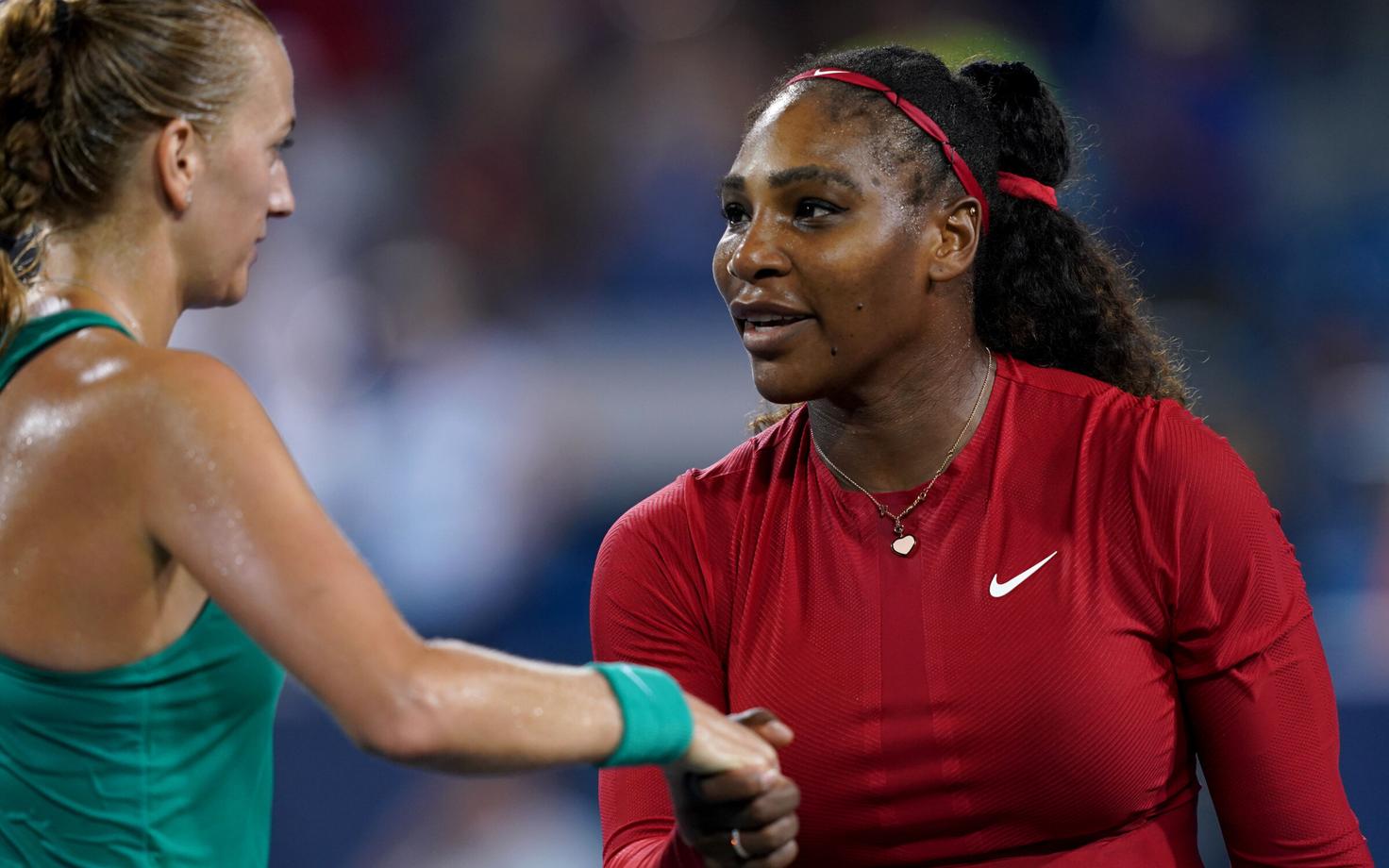 Petra Kvitova ja Serena Williams