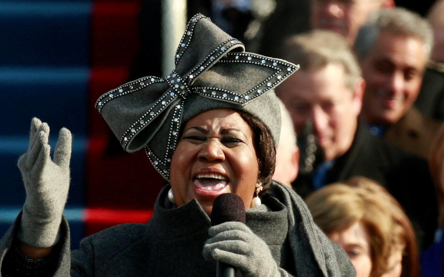 Aretha Franklin Barack Obama inauguratsioonil