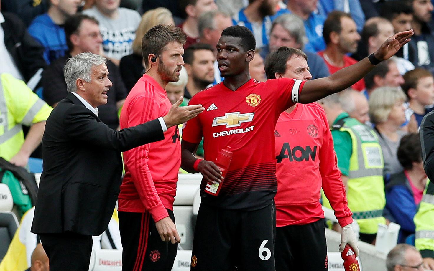 Jose Mourinho ja Paul Pogba