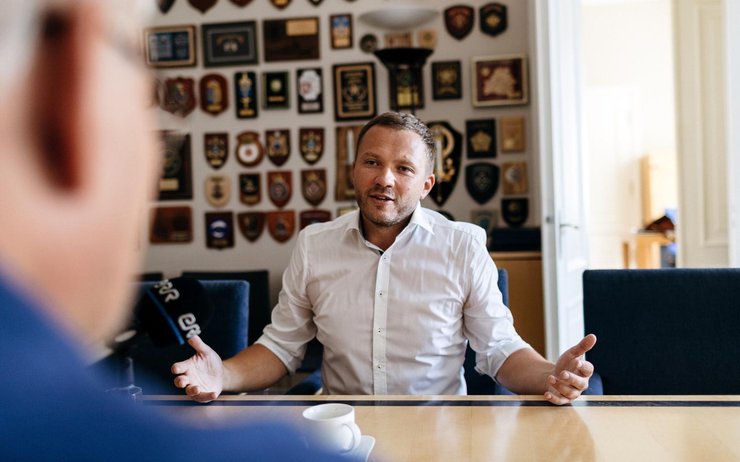 Toomas Sildami intervjueerimas Eesti 200-ga liitunud Margus Tsahknat.