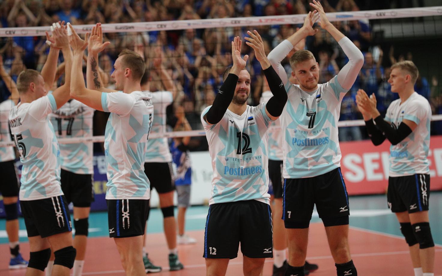 Võrkpalli EM-valikmäng: Eesti - Iisrael