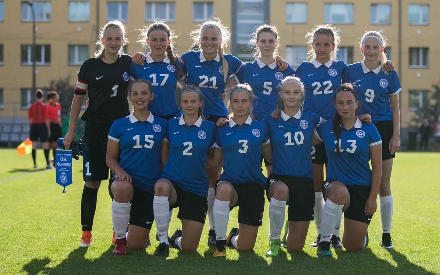Eesti neidude U-17 jalgpallikoondis