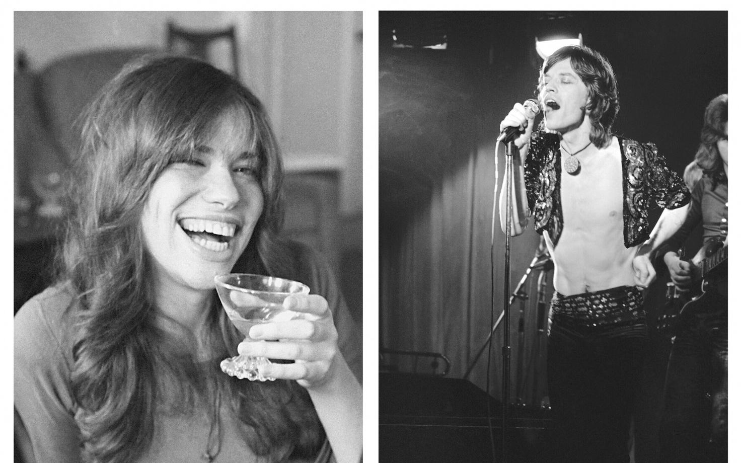 Carly Simon ja Mick Jagger